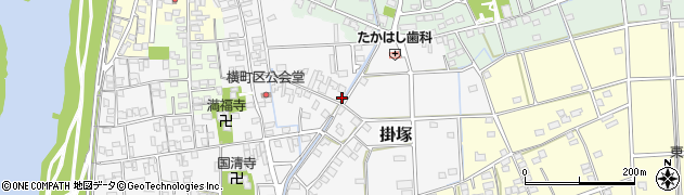 静岡県磐田市掛塚横町717周辺の地図