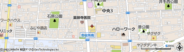 ダイヤクリーニング株式会社　プラザ総社店周辺の地図