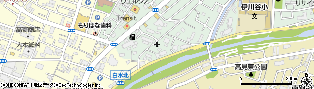 兵庫県神戸市西区北別府4丁目周辺の地図