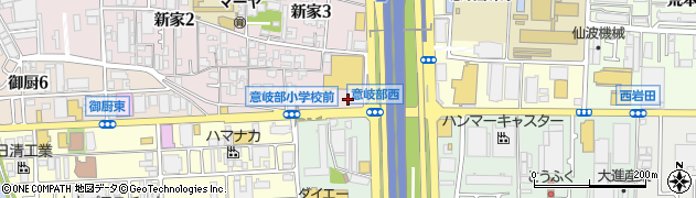 東大阪市消防団第１２分団屯所周辺の地図