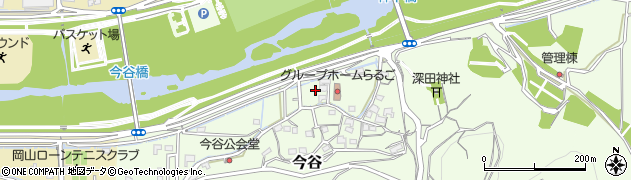 岡山県岡山市中区今谷141周辺の地図
