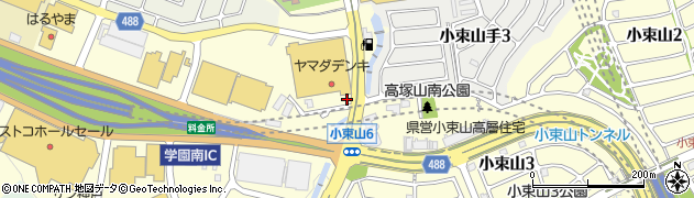 兵庫県神戸市垂水区多聞町（小束山）周辺の地図