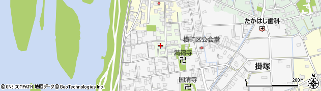 静岡県磐田市田町1190周辺の地図