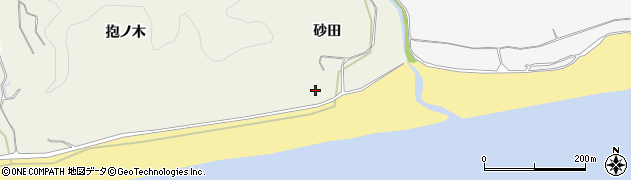 愛知県豊橋市小島町（砂田）周辺の地図
