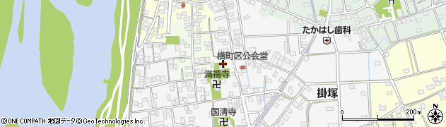 静岡県磐田市掛塚横町799周辺の地図