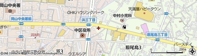 日野興業株式会社　岡山営業所周辺の地図