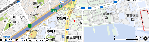 鹿瀬造船株式会社周辺の地図