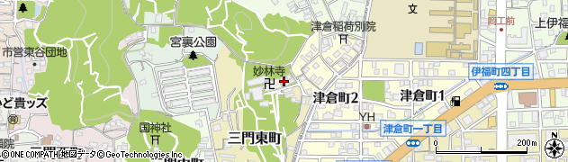 授法院周辺の地図