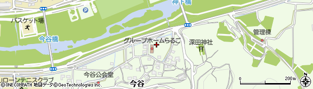 岡山県岡山市中区今谷周辺の地図
