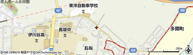 兵庫県神戸市西区伊川谷町長坂884周辺の地図