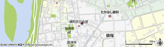 静岡県磐田市掛塚700周辺の地図