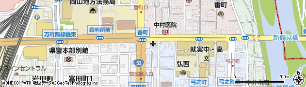 近藤幸夫法律事務所周辺の地図