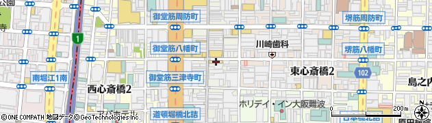 大阪浮世絵美術館周辺の地図