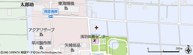 静岡県袋井市東同笠1648周辺の地図