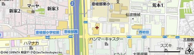 大阪トヨタ自動車株式会社　サンテラス布施Ｕカーセンター周辺の地図