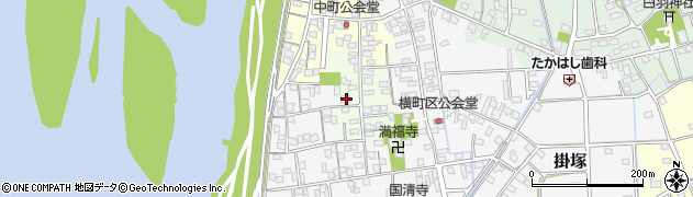 静岡県磐田市田町1185周辺の地図
