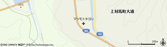 マツモトキヨシ大浦バリュー店周辺の地図