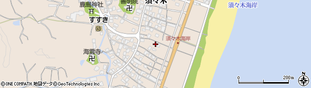 静岡県牧之原市須々木793周辺の地図
