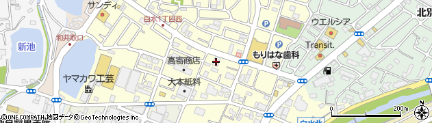 キングファミリー神戸西店周辺の地図