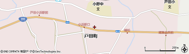 長嶺建設株式会社益田営業所周辺の地図