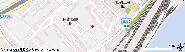 新関西ランドスケープ株式会社　製鋼所内事業所周辺の地図