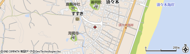 静岡県牧之原市須々木438周辺の地図