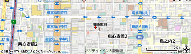 心斎橋 寛周辺の地図
