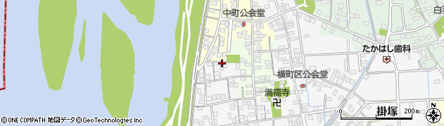 静岡県磐田市掛塚1209周辺の地図