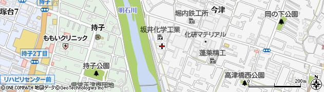 兵庫県神戸市西区玉津町今津158周辺の地図