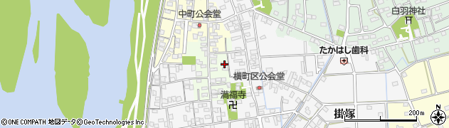 静岡県磐田市田町844周辺の地図