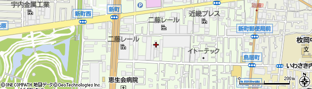 大阪府東大阪市新町14-30周辺の地図
