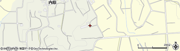 愛知県豊橋市寺沢町（向坂ケ谷）周辺の地図