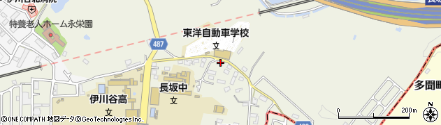 兵庫県神戸市西区伊川谷町長坂890周辺の地図