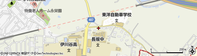 兵庫県神戸市西区伊川谷町長坂848周辺の地図