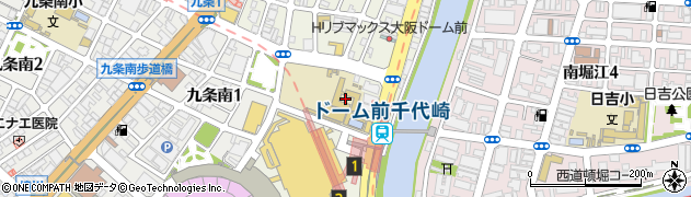 旬菜しゃぶ重 大阪ドームシティ周辺の地図