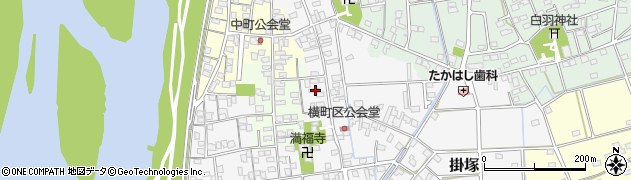 静岡県磐田市掛塚横町784周辺の地図