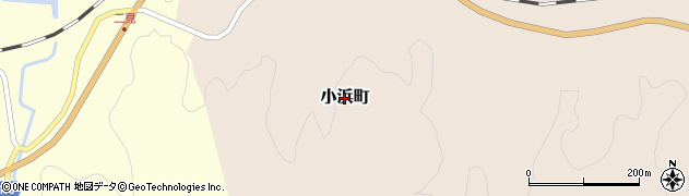 島根県益田市小浜町周辺の地図
