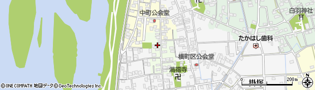 静岡県磐田市田町1181周辺の地図