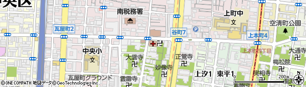 社会福祉法人大阪府社会福祉協議会　後見支援センター周辺の地図
