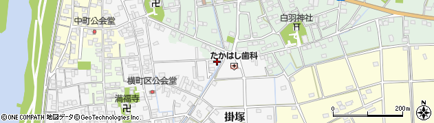 静岡県磐田市掛塚横町718周辺の地図