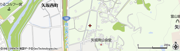 岡山県岡山市北区矢坂本町7周辺の地図