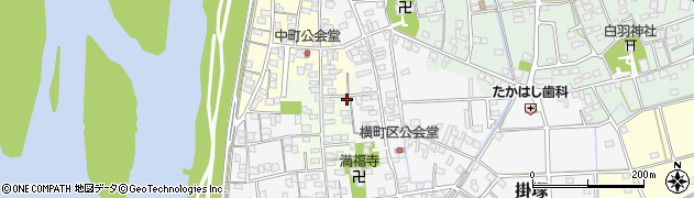 静岡県磐田市田町845周辺の地図