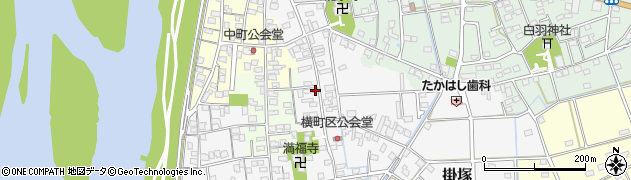 静岡県磐田市掛塚横町781周辺の地図