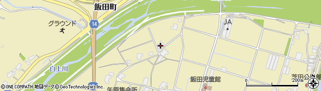 島根県益田市飯田町870周辺の地図