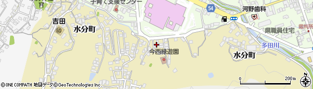 島根県益田市水分町17周辺の地図