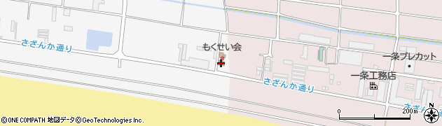 もくせい会浜松事業所周辺の地図