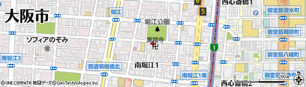 萬福寺周辺の地図