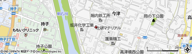 兵庫県神戸市西区玉津町今津177周辺の地図