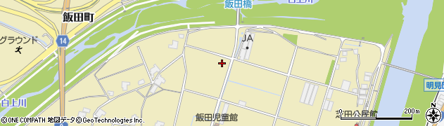 島根県益田市飯田町周辺の地図