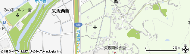 岡山県岡山市北区矢坂本町10周辺の地図